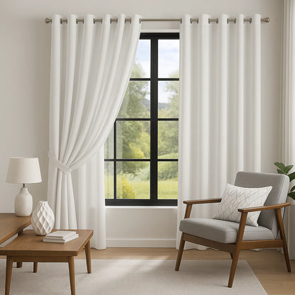 Cortina Madri Luxo Voil 3,00m x 2,50m