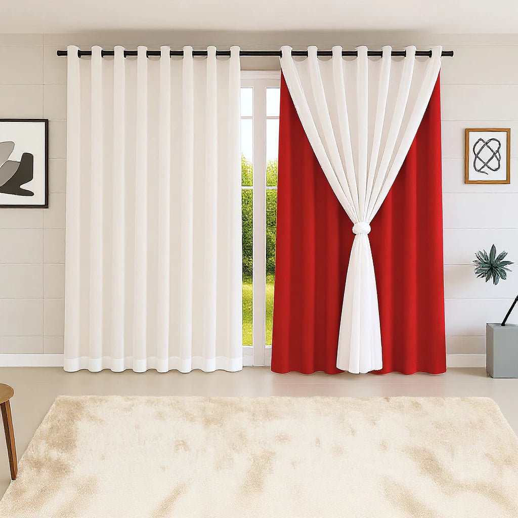 Cortina Madri Luxo Voil 3,00m x 2,50m