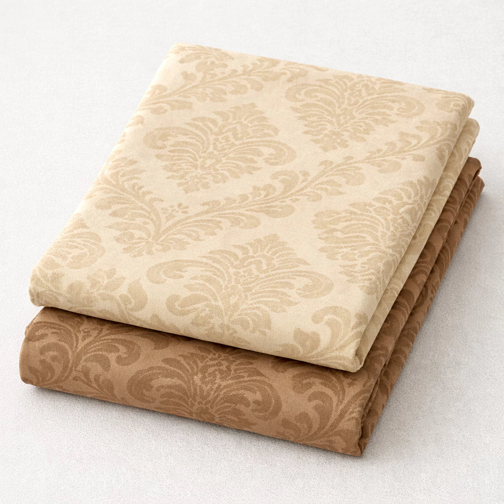 Kit 2 Toalhas de Mesa Jacquard Premium para 4 Lugares