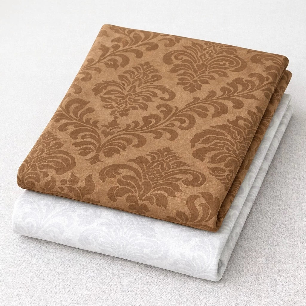 Kit 2 Toalhas de Mesa Jacquard Premium para 4 Lugares