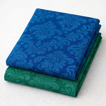 Kit 2 Toalhas de Mesa Jacquard Premium para 4 Lugares
