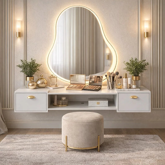 Penteadeira Camarim Makeup com 2 Portas 1,20m