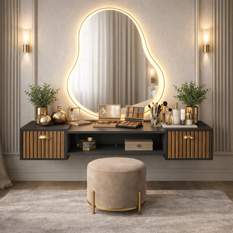 Penteadeira Camarim Makeup com 2 Portas 1,20m